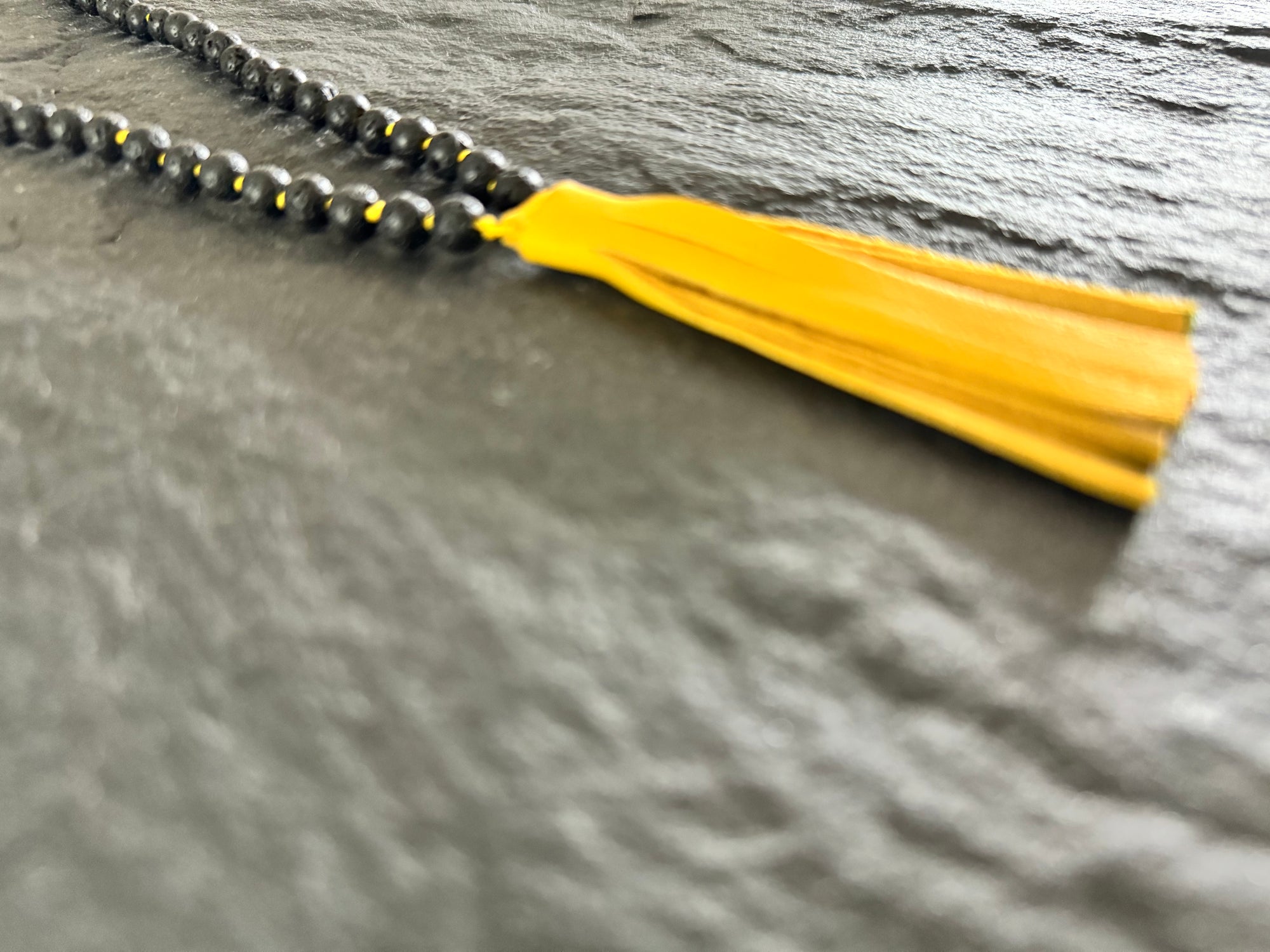 MALA LAVA YELLOW TASSEL
