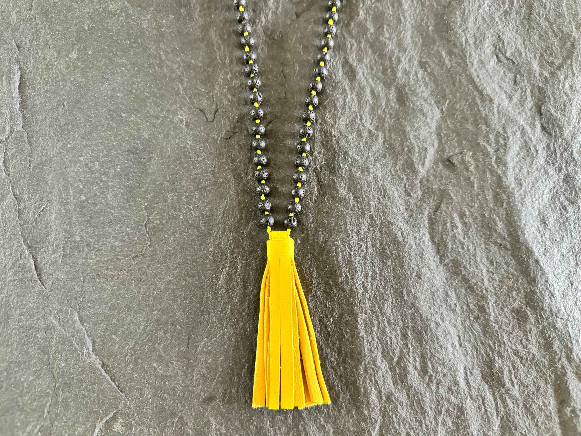 MALA LAVA YELLOW TASSEL