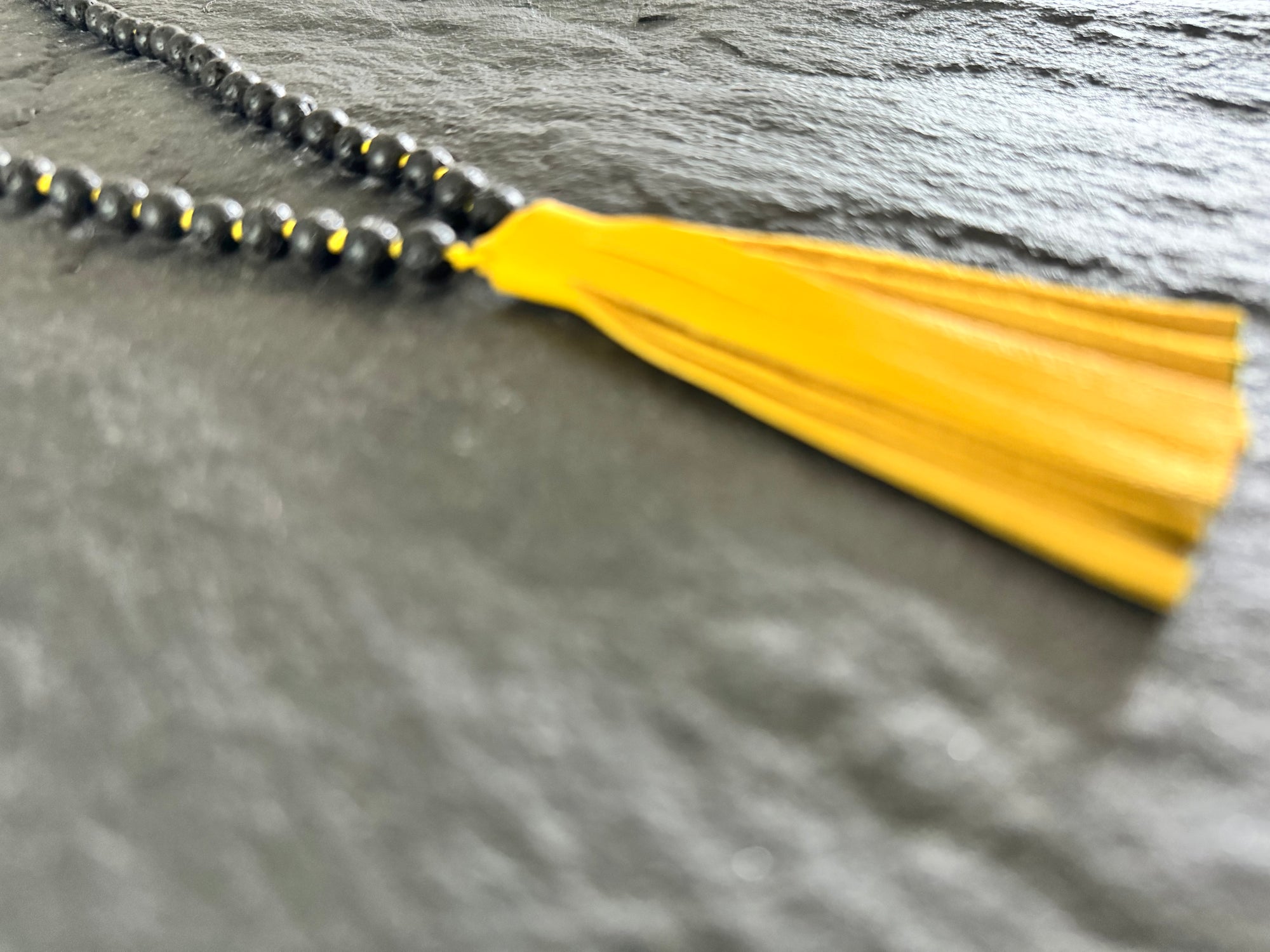 MALA LAVA YELLOW TASSEL