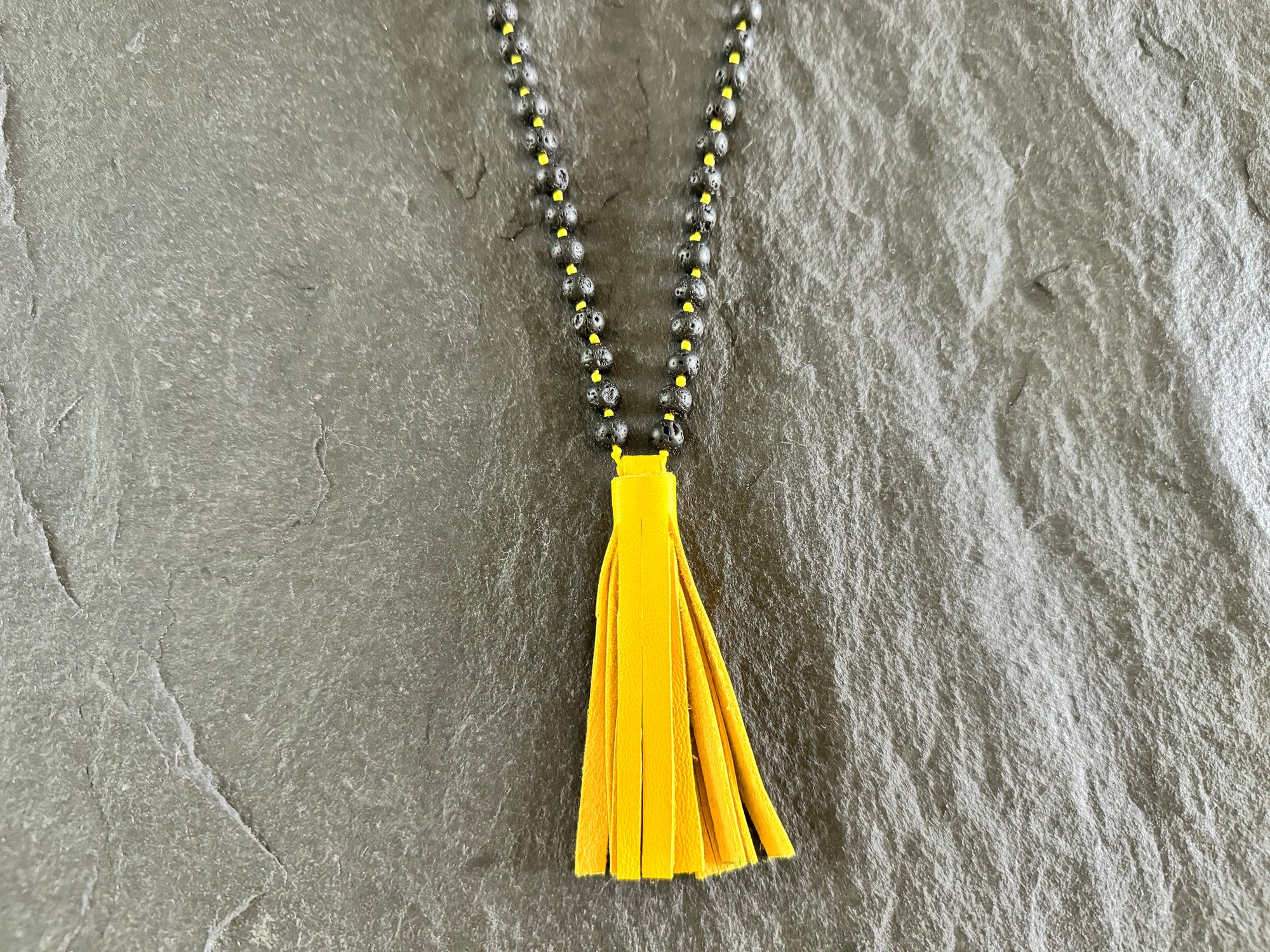 MALA LAVA YELLOW TASSEL