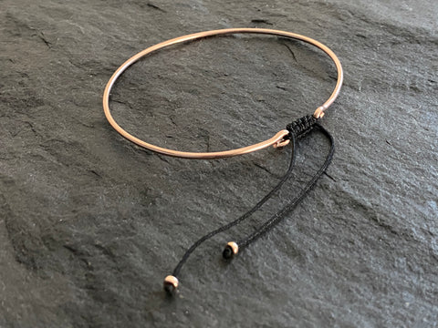 UNITED BRACELET ROSE GOLD FILLED