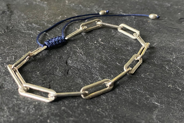 UNITED LINK T BRACELET STERLING SILVER