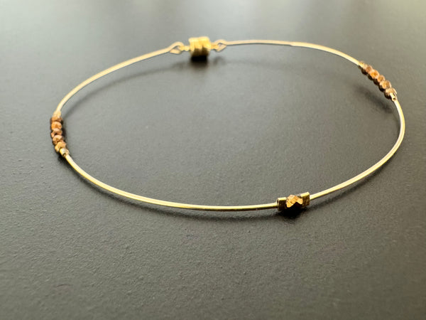 MAG MOON PYRITE BRACELET