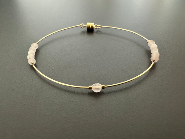 MAG MOON ROSE QUARTZ BRACELET