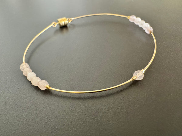 MAG MOON ROSE QUARTZ BRACELET