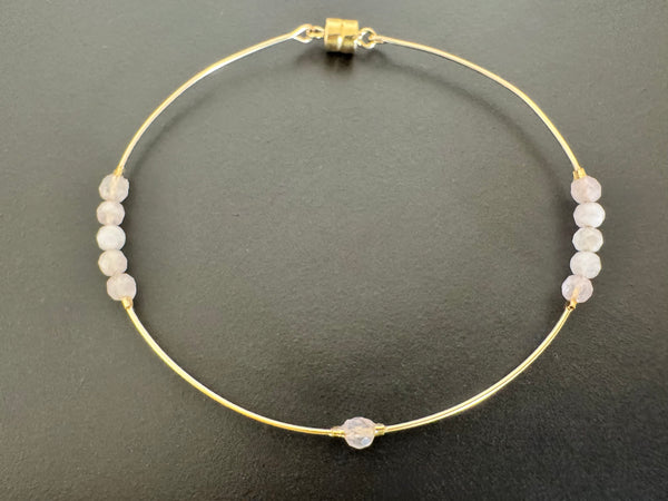 MAG MOON ROSE QUARTZ BRACELET