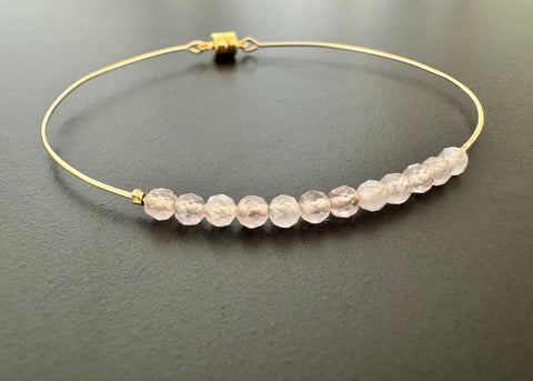 MAG SUN ROSE QUARTZ BRACELET