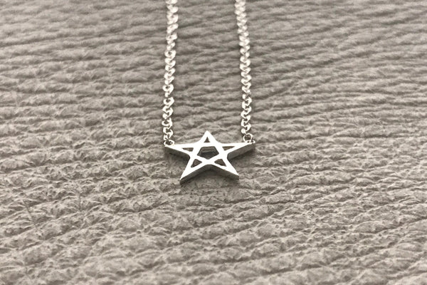STAR NECKLACE SS