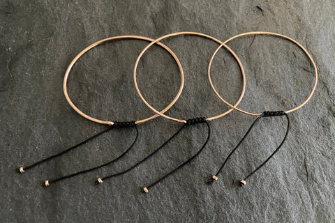 UNITED BRACELET ROSE GOLD FILLED