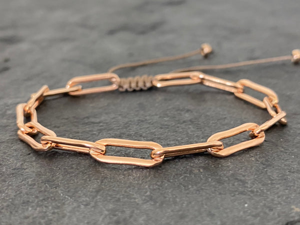 UNITED LINK ROSE GOLD FILLED