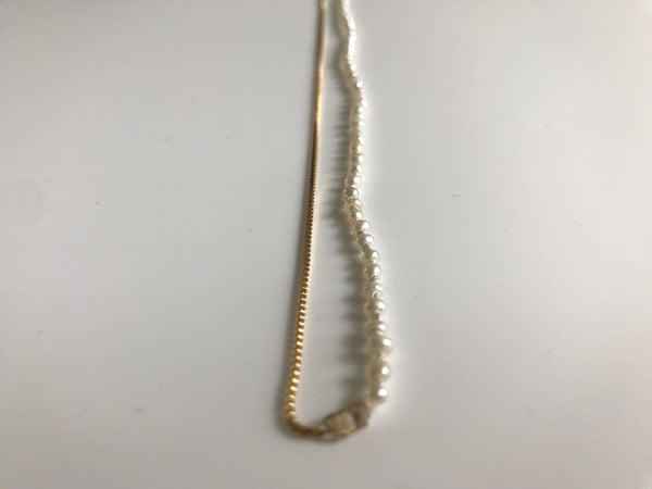 YIN YANG NECKLACE PEARL