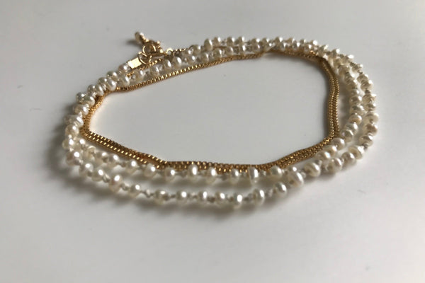 YIN YANG NECKLACE PEARL