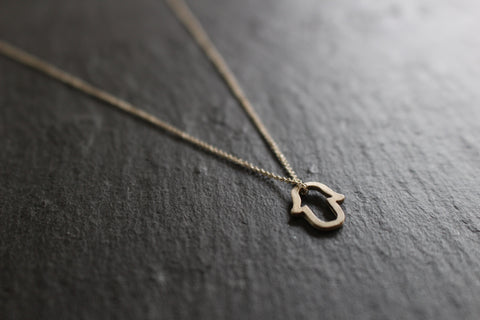 HAMSA STERLING SILVER NECKLACE