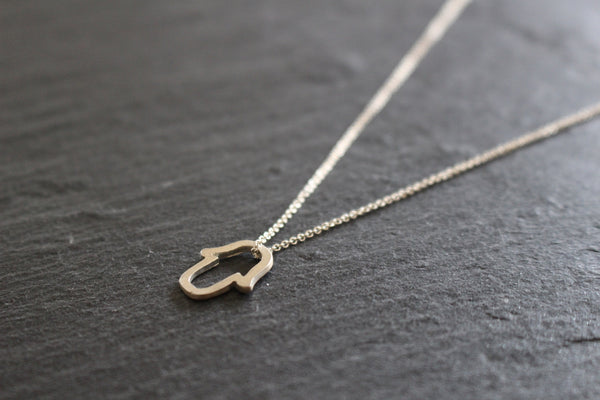 HAMSA STERLING SILVER NECKLACE