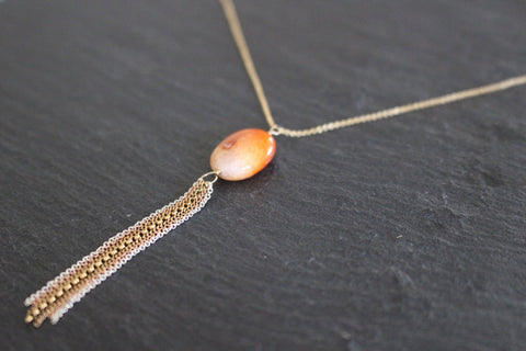 CARNELIAN  RIVER NECKLACE