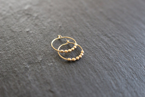 EARRING HOOP VENUS GF