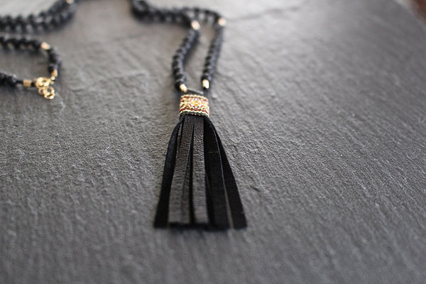 MALA LAVA GF BLACK TASSEL