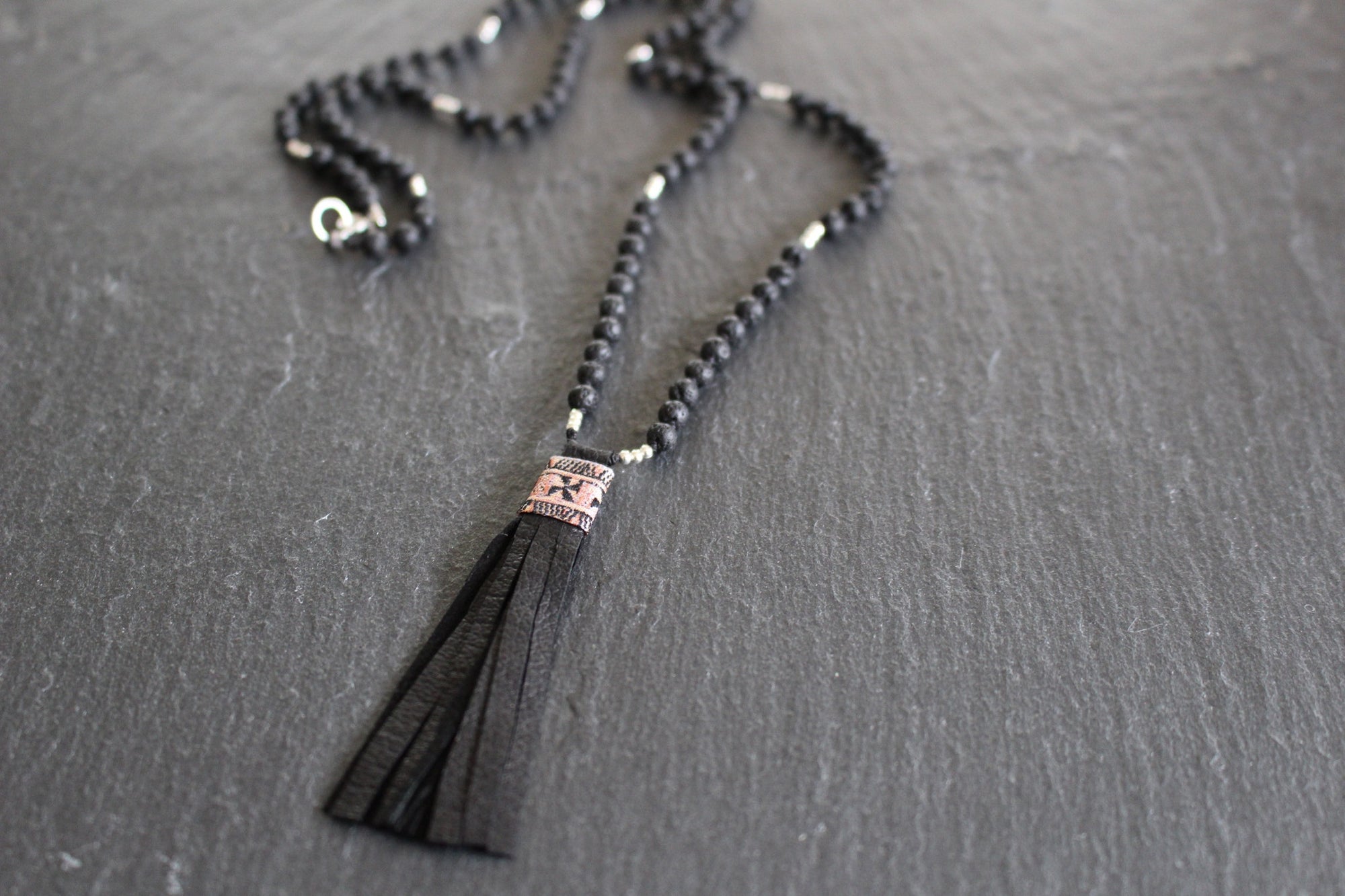 MALA LAVA SS BLACK TASSEL