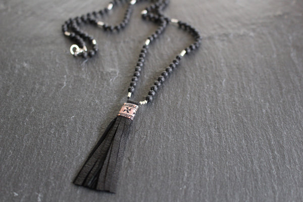 MALA LAVA SS BLACK TASSEL