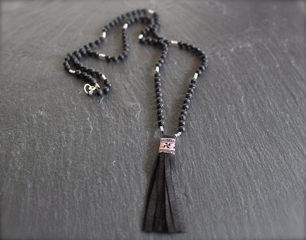 MALA LAVA SS BLACK TASSEL