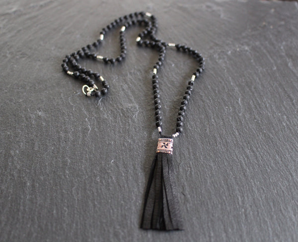 MALA LAVA SS BLACK TASSEL