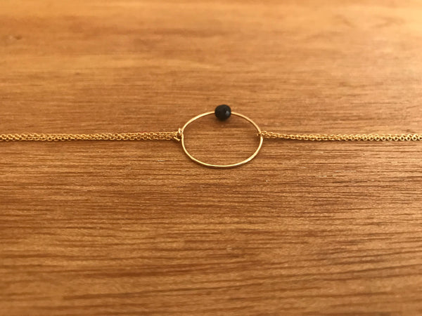 CIRCLE OF LIFE SAPPHIRE BRACELET